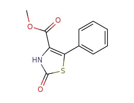 methyl 4-methoxycarbonyl-2-oxo-5-phenylthiazolinecarboxylate