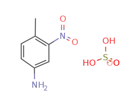 3-nitro-4-methylphenylammonium hydrogensulfate