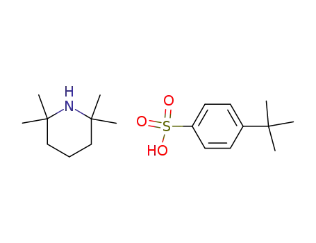 2,2,6,6-tetarmethylpiperidinium p-tert-butylbenzenesulphonate