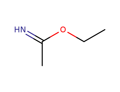 Molecular Structure of 1000-84-6 (ethyl acetimidate)