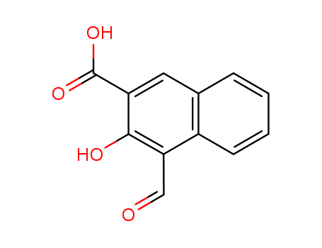 2-Naphthalenecarboxylic acid, 4-formyl-3-hydroxy-