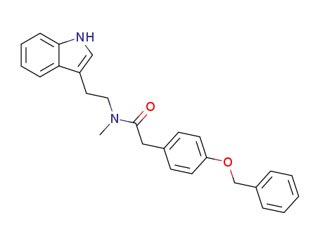 2-(4-Benzyloxy-phenyl)-N-[2-(1H-indol-3-yl)-ethyl]-N-methyl-acetamide