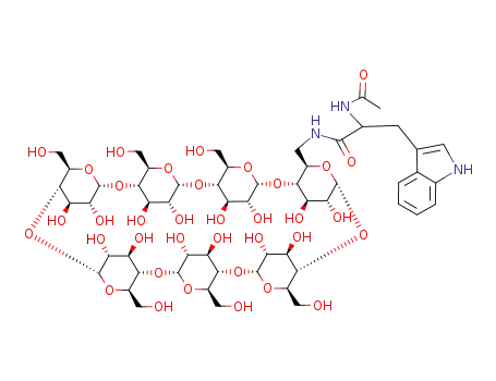 mono-6-(N-acetyltryptophanyl)amino-6-deoxy-β-cyclodextrin