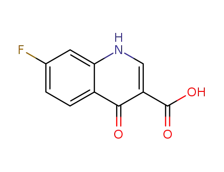 7-fluoro-1,4-dihydro-4-oxo-3-quinolinecarboxylic acid