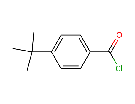Molecular Structure of 1710-98-1 (4-tert-Butylbenzoyl chloride)