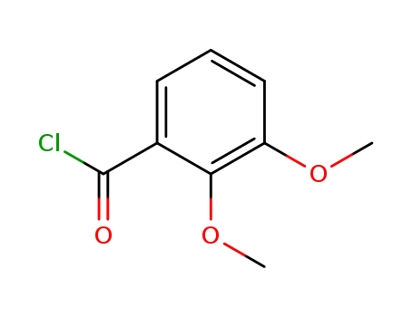 Molecular Structure of 7169-06-4 (2,3-DIMETHOXY-BENZOYL CHLORIDE)
