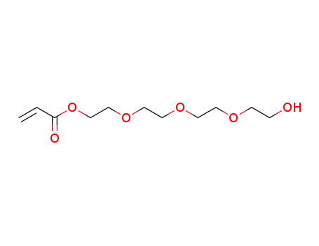 Molecular Structure of 19812-60-3 (2-[2-[2-(2-hydroxyethoxy)ethoxy]ethoxy]ethyl acrylate)