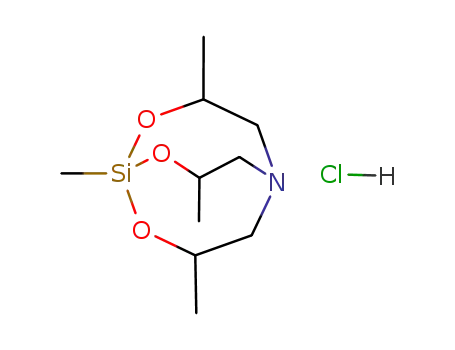 1,3,7,10-Tetramethyl-2,8,9-trioxa-5-aza-1-sila-bicyclo[3.3.3]undecane; hydrochloride