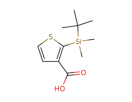 2-(tert-Butyl-dimethyl-silanyl)-thiophene-3-carboxylic acid