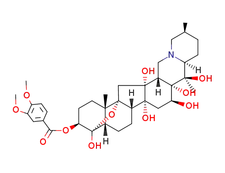 Molecular Structure of 71-62-5 (VERATRIDINE)