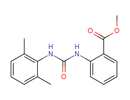 methyl 2-(3-(2,6-dimethylphenyl)ureido)benzoate