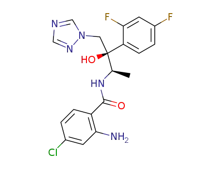 2-Amino-4-chloro-N-[(1R,2R)-2-(2,4-difluoro-phenyl)-2-hydroxy-1-methyl-3-[1,2,4]triazol-1-yl-propyl]-benzamide