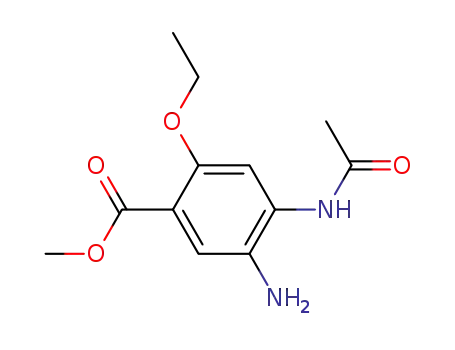 4-Acetylamino-5-amino-2-ethoxy-benzoic acid methyl ester