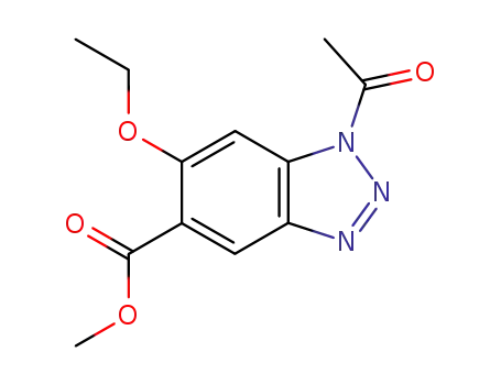 1-Acetyl-6-ethoxy-1H-benzotriazole-5-carboxylic acid methyl ester