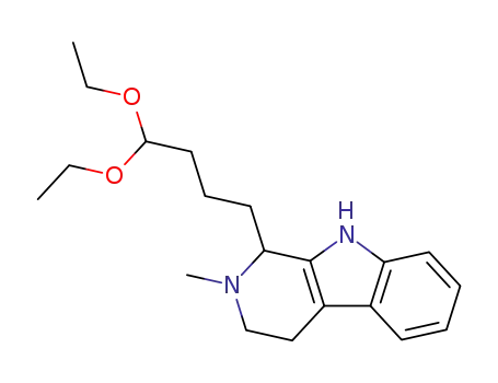 1-(4,4-Diethoxy-butyl)-2-methyl-2,3,4,9-tetrahydro-1H-β-carboline