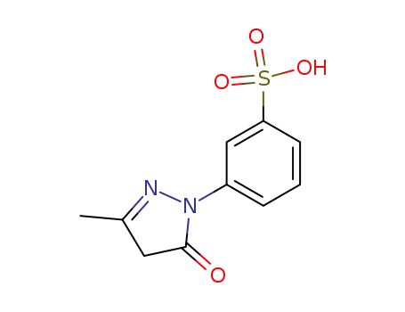 Molecular Structure of 119-17-5 (1-(3-Sulfophenyl)-3-methyl-5-pyrazolone)