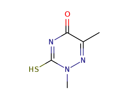 2,6-dimethyl-5-oxo-1,2,4-triazine-3-thiol