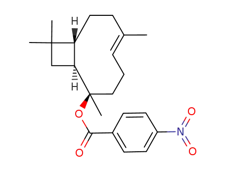 (E)-caryophyll-4-en-8-yl p-nitrobenzoate