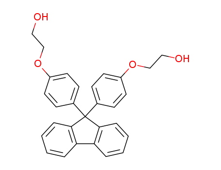 Molecular Structure of 117344-32-8 (Ethanol,2,2'-[9H-fluoren-9-ylidenebis(4,1-phenyleneoxy)]bis-)