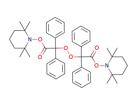[diphenyl-(2,2,6,6-tetramethyl-piperidin-1-yloxycarbonyl)-methylperoxy]-diphenyl-acetic acid 2,2,6,6-tetramethyl-piperidin-1-yl ester
