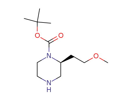 1-[(1,1-dimethylethoxy)carbonyl]-2(S)-(2-methoxyethyl)piperazine