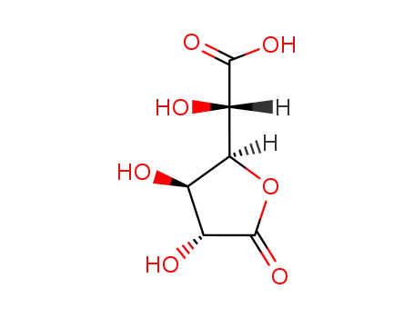 Molecular Structure of 389-36-6 (D-SACCHARIC ACID 1,4-LACTONE)