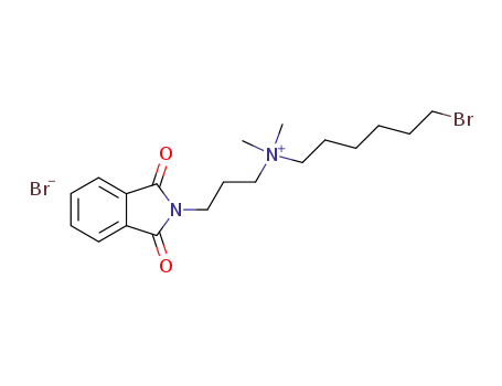 (6-bromohexyl)dimethyl-[3-(1,3-dioxo-1,3-dihydroisoindol-2-yl)propyl]ammonium bromide