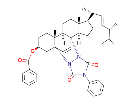 (22E)-5α,8α-(4'-phenyl)urazoloergosta-6,22-dien-3β-yl benzoate