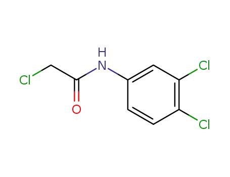 Molecular Structure of 20149-84-2 (N1-(3,4-DICHLOROPHENYL)-2-CHLOROACETAMIDE)