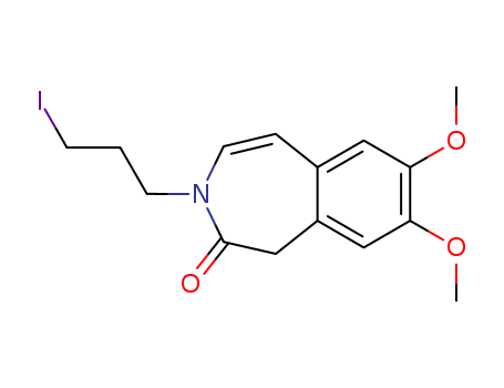 7,8-DIMETHOXY-3-(3-IODOPROPYL)-1,3-DIHYDRO-2H-3-BENZAZEPIN-2-ONE