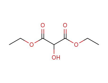 Molecular Structure of 13937-08-1 (DIETHYL 2-HYDROXYMALONATE)