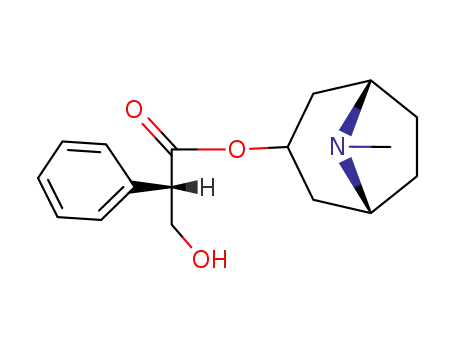 Molecular Structure of 51-55-8 (Atropine)