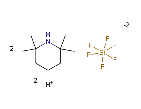 bis[2,2,6,6-tetramethylpiperidinium] hexafluorosilicate