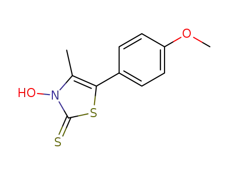 N-(hydroxy)-5-(p-methoxyphenyl)-4-methylthiazole-2(3H)-thione