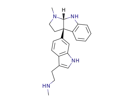 N-methyl-2-(6-(1-methyl-1,2,3,3a,8,8a-hexahydropyrrolo[2,3-b]indol-3a-yl)-1H-indol-3-yl)ethanamine