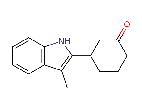 3-(3-methyl-1H-indol-2-yl)cyclohexanone