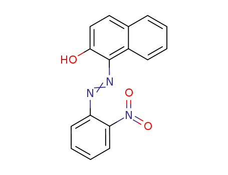 Molecular Structure of 6410-09-9 (1-[(2-nitrophenyl)azo]-2-naphthol)