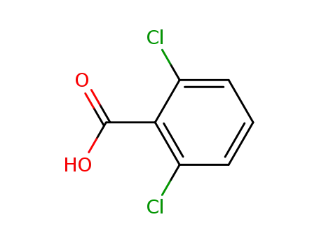 Molecular Structure of 50-30-6 (2,6-Dichlorobenzoic acid)