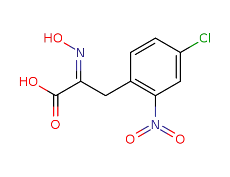 3-(4-chloro-2-nitro-phenyl)-2-hydroxyimino-propionic acid