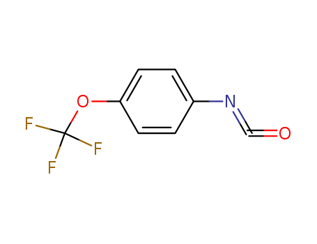 35037-73-1,4-(Trifluoromethoxy)phenyl isocyanate,1-Isocyanato-4-trifluoromethoxy-benzene;1-isocyanato-4-(trifluoromethoxy)benzene;Benzene, 1-isocyanato-4-(trifluoromethoxy)-;