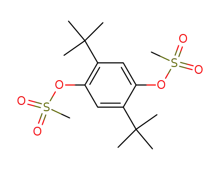 methanesulfonic acid 2,5-di-tert-butyl-4-methanesulfonyloxyphenyl ester