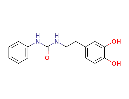 1-[2-(3,4-dihydroxy-phenyl)-ethyl]-3-phenyl-urea