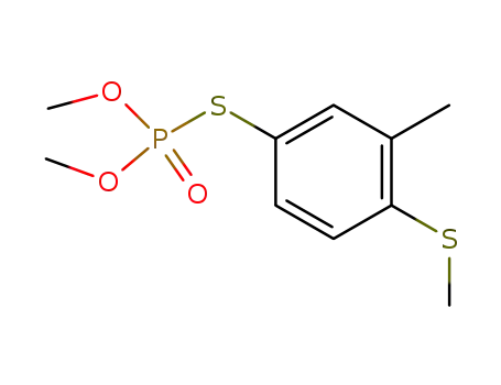 O,O-dimethyl S-[3-methyl-4-(methylthio)phenyl]phosphorothioate