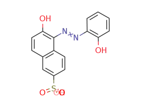 1-[(2-hydroxyl)phenylazo]-2-naphthol-6-sulfonic acid