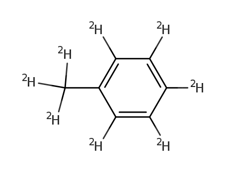 Molecular Structure of 2037-26-5 (TOLUENE-D8)