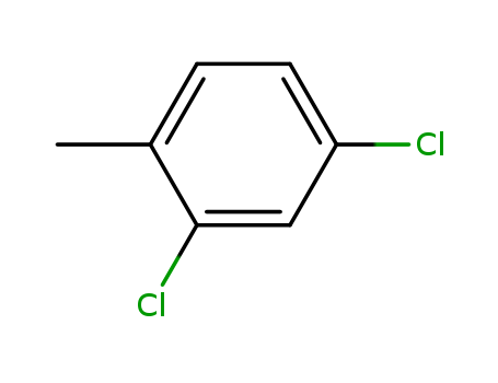 95-73-8,2,4-Dichlorotoluene,Toluene,2,4-dichloro- (8CI);1,3-Dichloro-4-methylbenzene;2,4-Dichloro-1-methylbenzene;