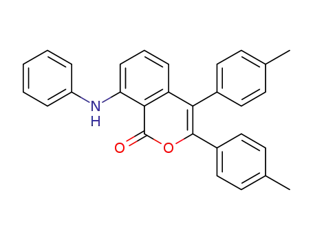 8-(N-phenylamino)-3,4-bis(4-methylphenyl)isocoumarin