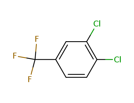 328-84-7,3,4-Dichlorobenzotrifluoride,1,2-Dichloro-4-(trifluoromethyl)benzene;3,4-Dichloro-alpha,alpha,alpha-trifluorotoluene;3,4-Dichlorophenyltrifluoromethane;Toluene, 3,4-dichloro-alpha,alpha,alpha-trifluoro-;Benzene,1,2-dichloro-4-(trifluoromethyl)-;3,4-Dichloro Benzotrifluoride;3,4-dichloro-α,α,α-trifluorotoluene;