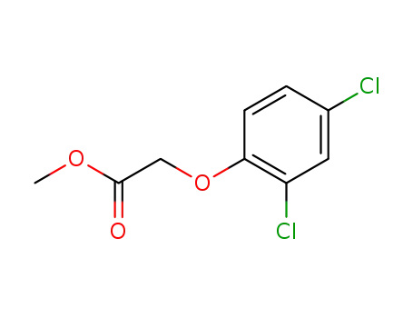 Molecular Structure of 1928-38-7 (Methyl (2,4-dichlorophenoxy)acetate)