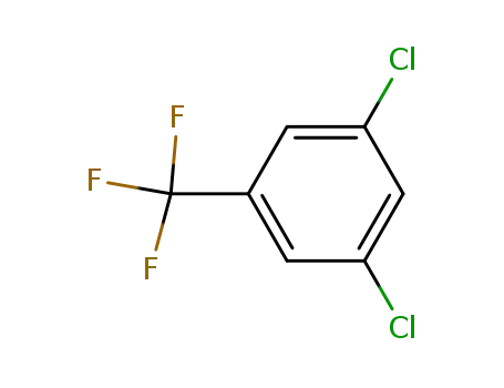 Molecular Structure of 54773-20-5 (3,5-DICHLOROBENZOTRIFLUORIDE, 98)